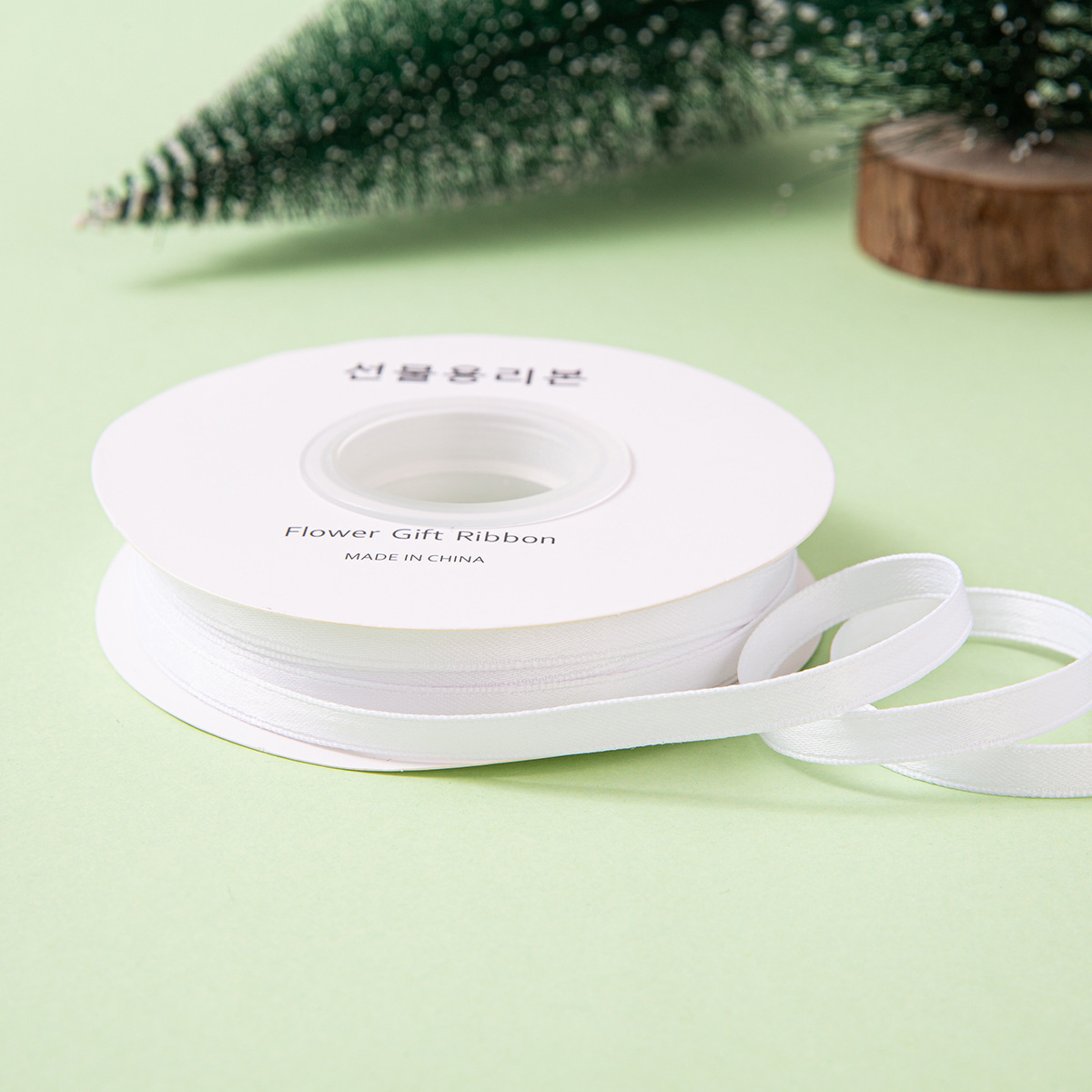 #2 สีขาว 10มม.-[50y/ม้วน]