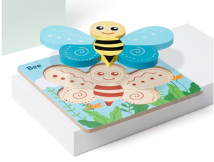 Rompecabezas de Madera 3D: un Juguete Educativo y de Desarrollo Intelectual para Niños - Product Image 3