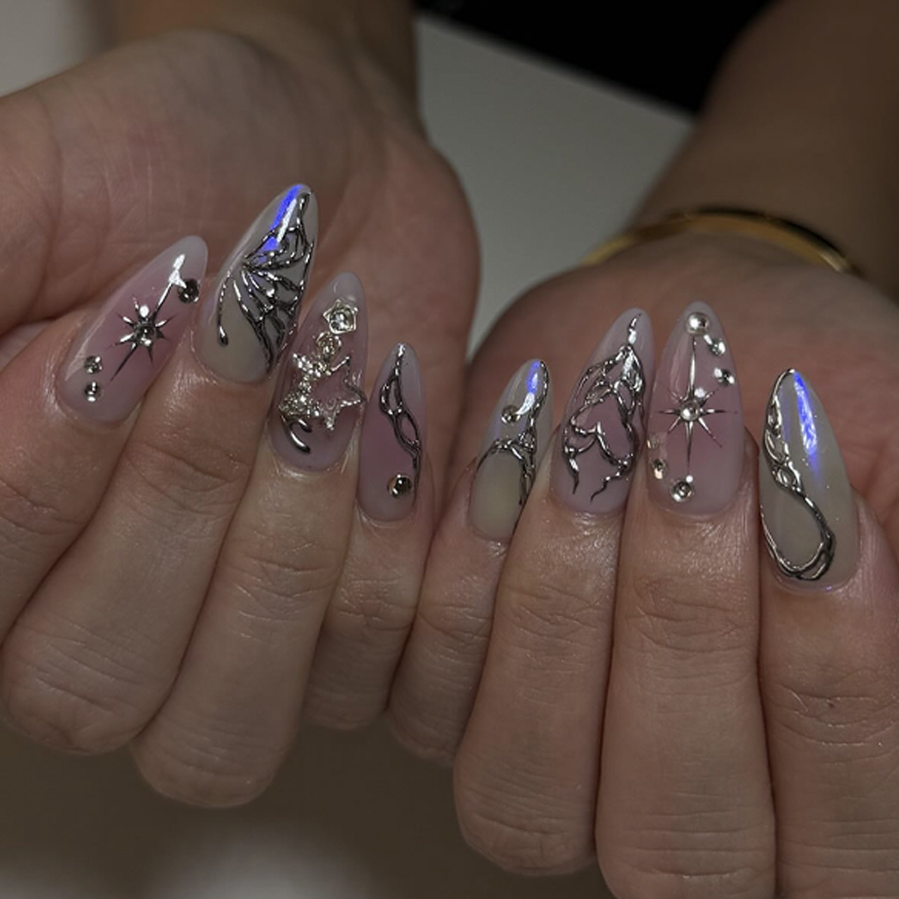 2025 Coffin Nails with Laser-Cut Wings