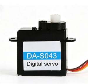 DA-S043 4.6g ดิจิตอลไมโครเซอร์โวมอเตอร์ไร้แกน, เกียร์พลาสติก/โลหะ 3.7-6V สำหรับโมเดลเครื่องบิน RC - Product Image 1