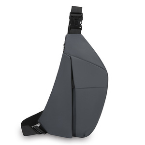 Men's Crossbody Bag Large Capacity Wear Resistant Solid Color Chest Bag For Everyday Use Summer 2025 - Product Image 5
