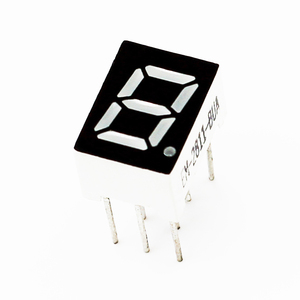 Pantalla LED pequeña de un solo dígito de 0,28 pulgadas con <span class=keywords><strong>7</strong></span> segmentos ultra blanca 2811buw - Product Image 1