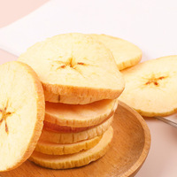 Vacuümgefrituurde appelchips, licht knapperig, gedroogd fruit, OEM, private label, bulk export, groothandel, snack