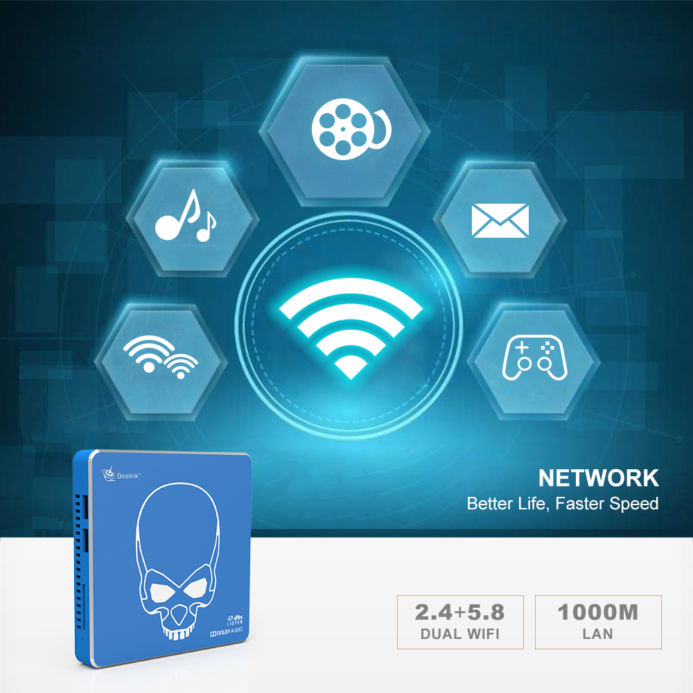 Beelink GT King Pro S922X-H 4G 64G - Android 9.0 Set Top Box