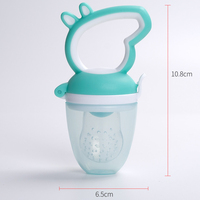 Nieuw Ontwerp 3 In 1 Niet Nodig Squeeze Tepel Warmer Natuurlijk Rubber Siliconen Voedsel Knuffel Baby Fopspeen Fruit Feeder