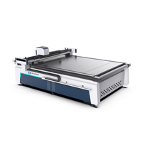 Machine de découpe automatique de tissu CNC motorisée avec couteau oscillant pour la découpe de PVC, de mousse et de cuir YINENG TECH 220V/380V