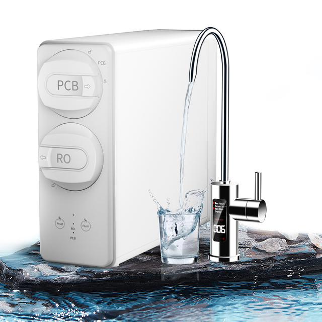 CE Certified 600 GPD RO Purifier Water Filter Cartridge Tankless Under Sink Household Reverse Osmosis System