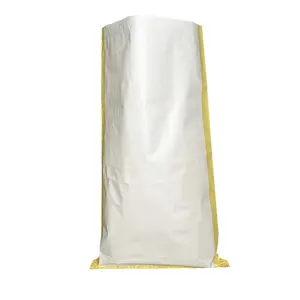 50 kg 폴리에틸렌 코팅 라피아 백 짠 폴리 프로필렌 백 공급 업체 자루 50 kg