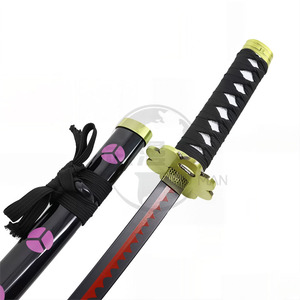 Épée <span class=keywords><strong>Enma</strong></span> de Roronoa Zoro, <span class=keywords><strong>katana</strong></span> samouraï en métal non affûté pour cosplay et exposition, à partir de 14 ans, unisexe - Product Image 4