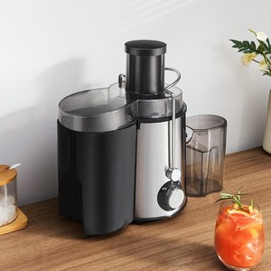 เครื่องคั้นน้ำผลไม้ Midea 450 มล. 15000 รอบต่อนาที เครื่องคั้นน้ำผลไม้ไฟฟ้าอเนกประสงค์พร้อมระบบแยกกากและน้ำ สีเงิน - Product Image 6