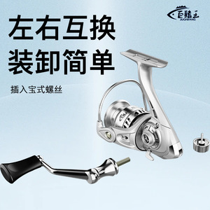 Spinning Reel Metal Spool Right Hand Ocean Rock Fishing Reel With Long Distance Casting Performance - Product Image 5