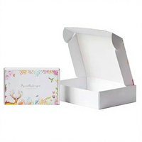 Boîtes d'emballage personnalisées écologiques avec logo, boîtes en papier kraft biodégradable, emballage en gros, boîte de colisage en carton ondulé