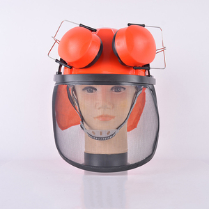 Hbc An Toàn Mũ Bảo Hiểm Phụ Kiện Bảo Vệ Khuôn Mặt Khiên Bắt Cỏ Mặt Nạ Dây Thép Lưới Mặt Nạ Chống Bụi Mặt Nạ Cho Gỗ Chip - Product Image 2