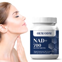 Complément alimentaire Nad Booster Plus antioxydant en capsules, marque privée du fabricant de Guangzhou