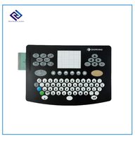 Tombol Membran LCD Berkualitas Tinggi Tahan Air IP67 Perekat 3M Logam/Poli Dome Kabel Fleksibel Keypad Kustom PCB Warna Kustom