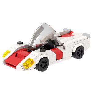 Juguete de Construcción MOC4140, Modelo de Auto Deportivo de Carreras Personalizado, Bloques de Construcción de Plástico ABS, Juguete Educativo para Niños - Product Image 1