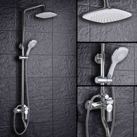 Nouvel ensemble de robinetterie de douche pour salle de bain, mitigeur eau chaude et froide, ensemble de douche