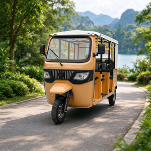 Nuovo Tuk Tuk Elettrico 2026 per il Sud-est Asiatico, Omologato EEC COC CE, 72V120AH, 4 Passeggeri, Autonomia 130-140km, Benvenuto OEM - Product Image 6