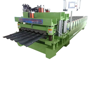 Haide bán hàng nóng tốt nhất tráng men ngói cuộn tạo thành máy gạch máy móc lợp ngói Máy làm - Product Image 6