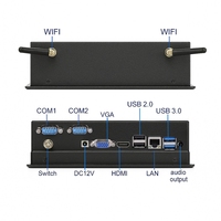 Panel PC Industrial OEM de 7 Pulgadas, Resistente al Agua y al Polvo IP65, Caja Integrada para Uso Industrial