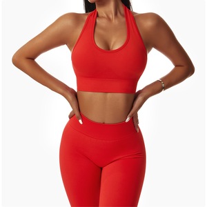 Meisu-Top sin mangas con cuello en U para gimnasio y fitness, Top sin mangas sexy para yoga, sujetadores deportivos para mujer - Product Image 2