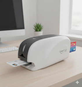 Impresora de Tarjetas de Identificación IDP Smart 31, Impresión a una Cara, Alta Velocidad, 3 Años de Garantía, en Stock, Simple y Fácil de Usar para Todos - Product Image 1