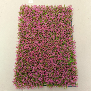 Mur végétal artificiel de haies 10 cm et moins, résistant aux UV, pour mariage, extérieur, décoration intérieure, vente en gros - Product Image 4