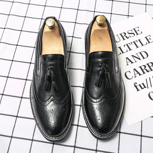 Nouvelles Chaussures Oxford en Cuir Imperméables Artisanales de Luxe Décontractées Britanniques pour Hommes – Idéales pour Mariage, Bureau et Tenues Professionnelles - Product Image 2