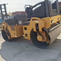 Compacteur vibrant hydraulique tandem XMR603, 6 tonnes, double tambour, machine de compactage de chaussées, cabine climatisée en option