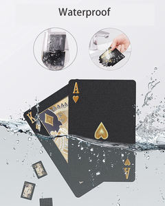 Оптовый набор водонепроницаемых пластиковых игральных карт из ПЭТ для улицы и казино - Product Image 2