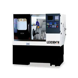 Yaşam araçları ile iyi doğruluk İsviçre tipi çete tipi cnc torna CK36 CNC torna