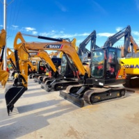 Excavator Mini Bekas 5 Ton, Crawler Hidrolik SANY SY55C PRO, Excavator Mini Sany Bekas SANY SY55C Pro Dijual