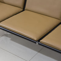Chaises d'attente confortables pour cliniques, canapés de réception de bureau, bancs en rangée, sièges publics pour gares et hôpitaux