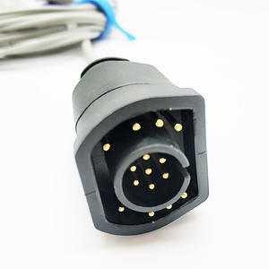 สายเคเบิล <span class=keywords><strong>ECG</strong></span> สำหรับมอนิเตอร์ zoll ที่เข้ากันได้สายเคเบิล EKG มาตรฐาน10สาย - Product Image 4