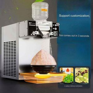20kg/24h Semi-Automatic Snowflake <b>Ice</b> Maker Outdoor Household Use Thanksgiving <b>Ice</b> Crushers Shavers Thermoelectric <b>Ice</b> Maker - Product Image 1