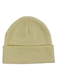 Hot Selling Beanie Recycled Acrylic Plain Toque Custom Warm Hat Bulk Beanies Pompom Custom Logo Hat High Quality Embroidery