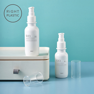 Tamaño personalizado 50ml 80ml 100mL 120ml 150ml Botella de plástico PET Forma redonda para champú y acondicionador para el cabello Embalaje - Product Image 5