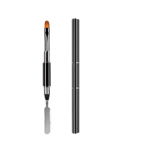 Hot Selling Double Head Nail <b>Brush</b> <b>Round</b> Head and UV Nail Gel Stick 2-in-1 Nail <b>Brush</b> with Cheap Price - Product Image 6