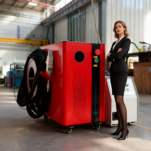 Machine de nettoyage laser portable pour élimination de la rouille et de la peinture, 100W 200W 300W, machine de nettoyage par impulsions - Product Image 2