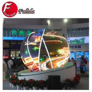 Luz led interior <span class=keywords><strong>de</strong></span> bola p4 círculo pantalla led <span class=keywords><strong>de</strong></span> publicidad vídeos pantalla - Product Image 1