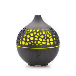 Diffuseur d'arômes à grain de bois 180 ml, humidificateur USB avec minuterie pour la maison et le bureau - Product Image 5