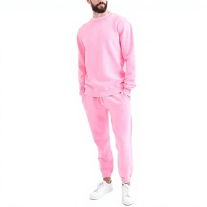 Men's Winter <b>Yellow</b> Hooded <b>Tracksuit</b> Solid Color Casual Sweatshirt Jogger Pants Full Sleeve Drawstring Pockets 100% Cotton - Product Image 5