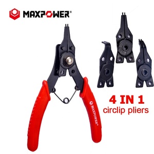 MAXPOWER Lot de quatre pinces combinées pour circlips 4 en 1 - Product Image 5