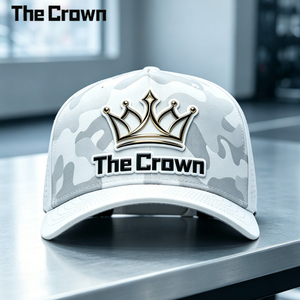 Custom Logo Pinstripe 5 Panel Structured Snapback Hat Wholesale Bulk Two Tone <b>Flat</b> Brim <b>Cap</b> With Green Undervisor Manufacturer - Product Image 3