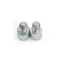 1/4 Inch Driepoot Montage Snelsluiting D Ring Sleuf Zeskant Verborgen Mini Spy Camera Roestvrij Staal Schroef