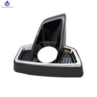 Couvre-phare antibrouillard avant de voiture, grille de protection du trou du phare antibrouillard du pare-chocs inférieur, compatible avec Toyota Hilux Revo Rocco Dakar 2018 2019