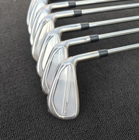 Ensemble de fers de golf pour hommes, fers de golf à lancement élevé, tolérance maximale, impact optimal, acier au tungstène, shaft en graphite, flexions rigides, régulières, flexibles, clubs de distance Tour