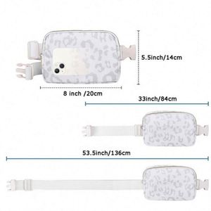 Fashion Women Mini <b>Small</b> Crossbody Purse Sling <b>Chest</b> Bag Waterproof Fanny Pack Everywhere Lulu Waist Belt Bag - Product Image 5