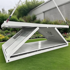 Módulo plegable pequeño Contenedor para el hogar Almacenamientos Casas Contenedor Casa prefabricada Tipo Z Construcción y bienes raíces - Product Image 3