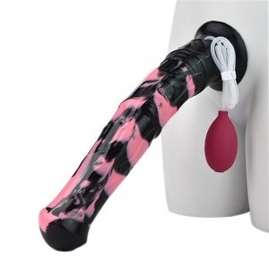 YOCY New Product Size S M L Liquid Silicone Ejaculation Animal Horse <b>Dildo</b> Anal Plug Big Squirting Sex Toys for Woman - Product Image 3